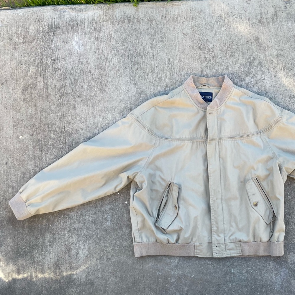 Vintage Military Bomber Jacket